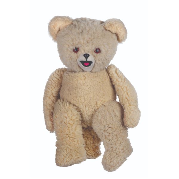 A Screen-Used  Snuggle Bear Puppet.