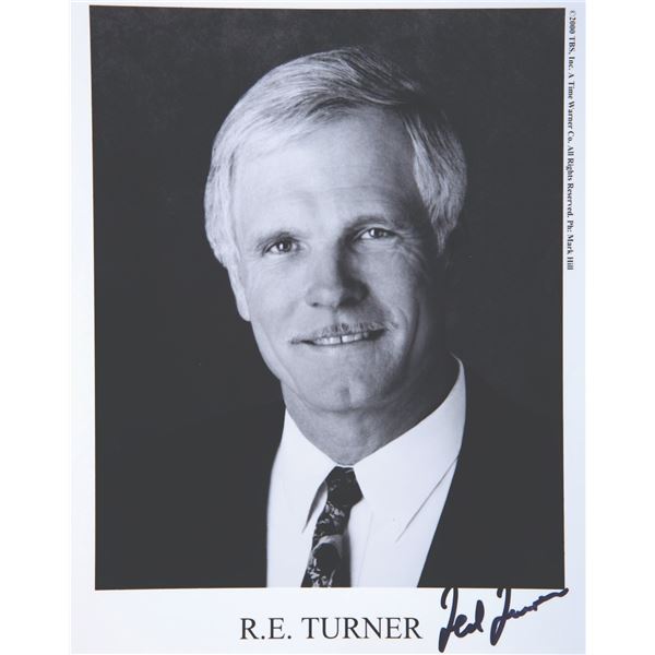 A Ted Turner Signed Photo.