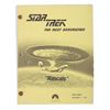 Image 1 : A Star Trek The Next Generation"Rascals" Script.