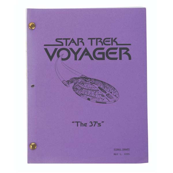 A Star Trek Voyager The 37's  Final Draft Script.