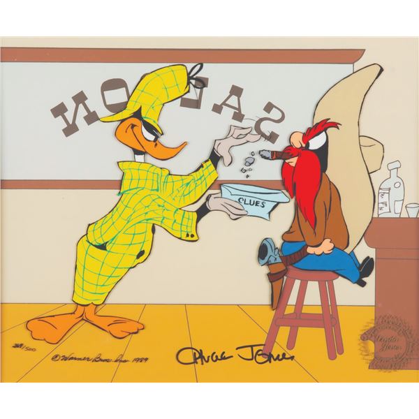 A  Sherlock Daffy Signed Limited Edition Cel.