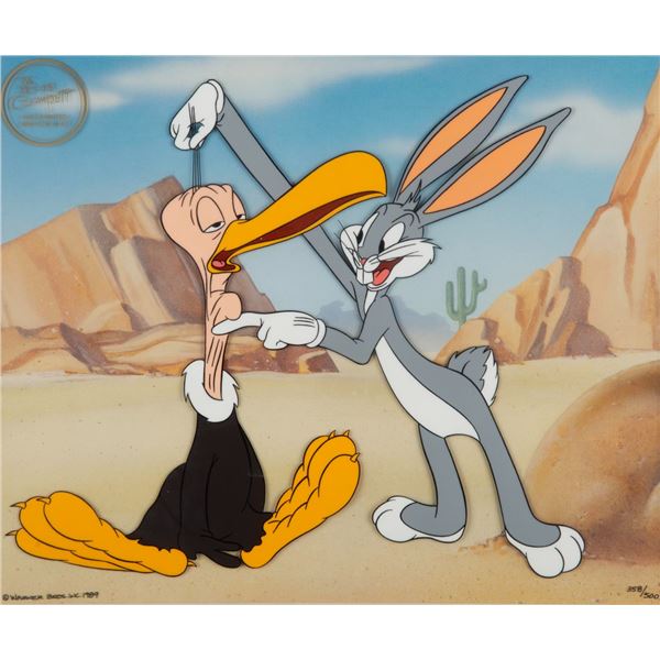 A"Bugs Bunny Gets The Boid" Limited Edition Cel.