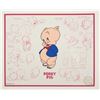 Image 1 : A Porky Pig Model Series Limited Edition Cel.