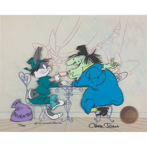 A"Bugs and Witch Hazel I" Signed Limited Edition Cel.