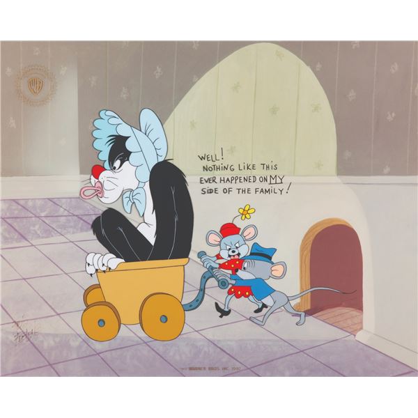 A Mouse Divided  Signed Limited Edition Cel.