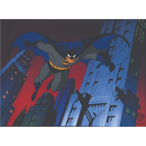 A Batman: The Animated Series Limited Edition Cel.