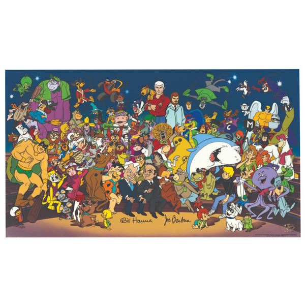 A Hanna-Barbera Signed All Together Now  LE Cel.