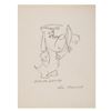 Image 1 : A Lew Marshall Signed Drawing of Deputy Droopy.