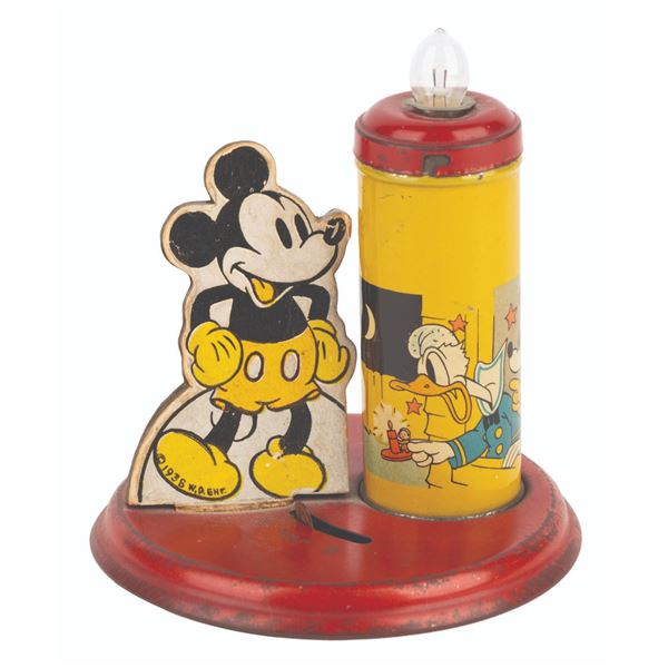 A Mickey Mouse Night Light.