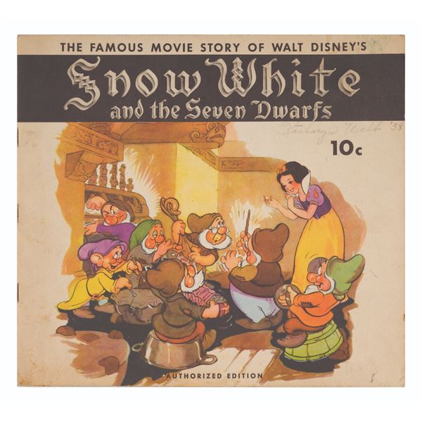 An Authorized Snow White and the Seven Dwarfs Book.