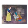 Image 1 : A Snow White and the Seven Dwarfs Serigraph Cel.