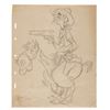 Image 2 : A Collection Of Pecos Bill Original Drawings.