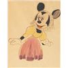 Image 1 : A Minnie Mouse Concept Drawing.