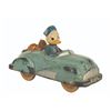 Image 1 : A Disney Donald And Pluto Toy Roadster.