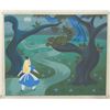 Image 2 : Alice & Cheshire Cat Mary Blair Concept Art.