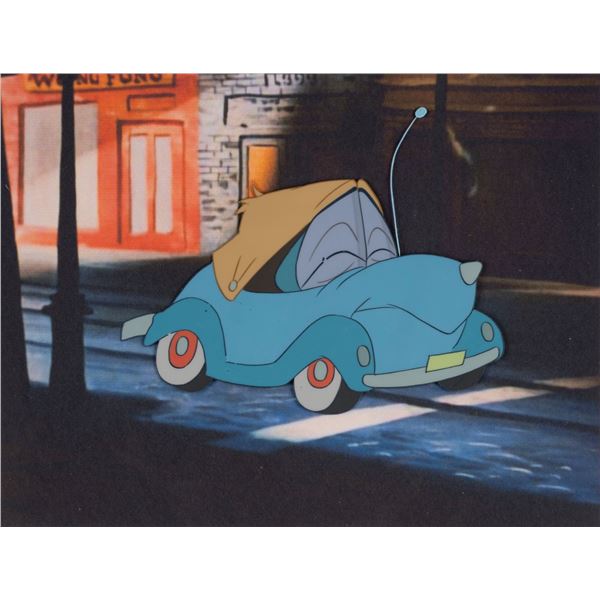 A Production Cel from"Susie The Little Blue Coupe."