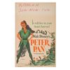 Image 1 : An Original Release Peter Pan Window Card.