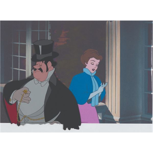 A Production Cel Of Mr. Darling From"Peter Pan."