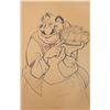 Image 1 : A Lady and the Tramp Tony Oversize Drawing.