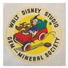 Image 1 : A Walt Disney Studio Gem & Mineral Society Sticker.