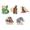 Image 1 : A Set of Jungle Book Embroidered Patches.
