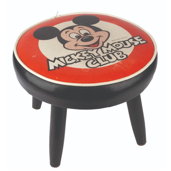 A Mickey Mouse Club Stool.