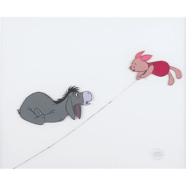 An Original Production Cel of Piglet & Eeyore.