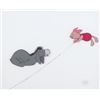 Image 1 : An Original Production Cel of Piglet & Eeyore.