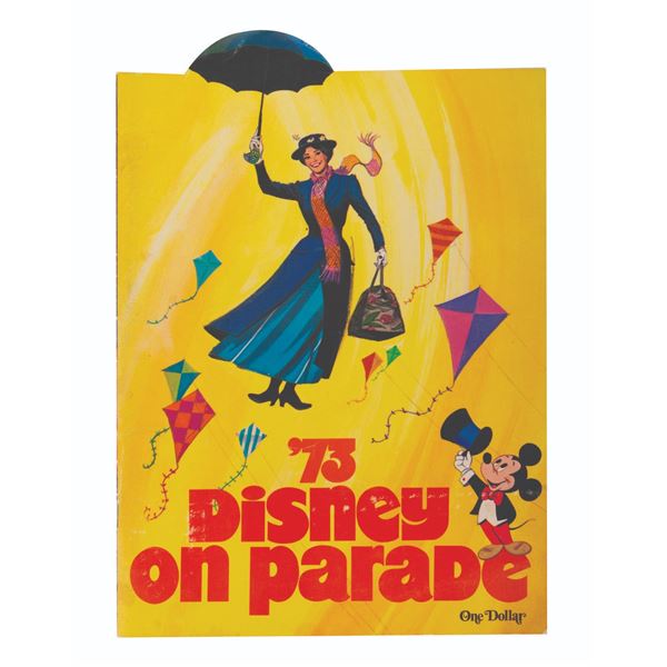 A 1973 Disney On Parade Souvenir Program.