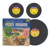 Image 1 : A Set of Pete's Dragon Records with Signed Sleeve.