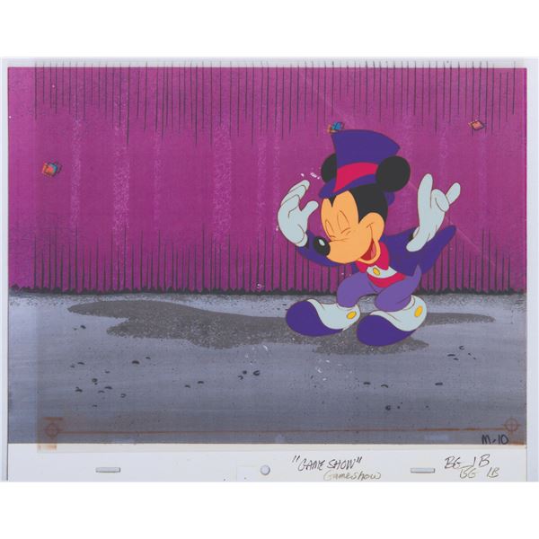 An Original Production Cel of Mickey Mouse.