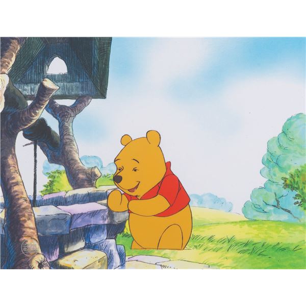 An Original Production Cel of Winnie the Pooh.