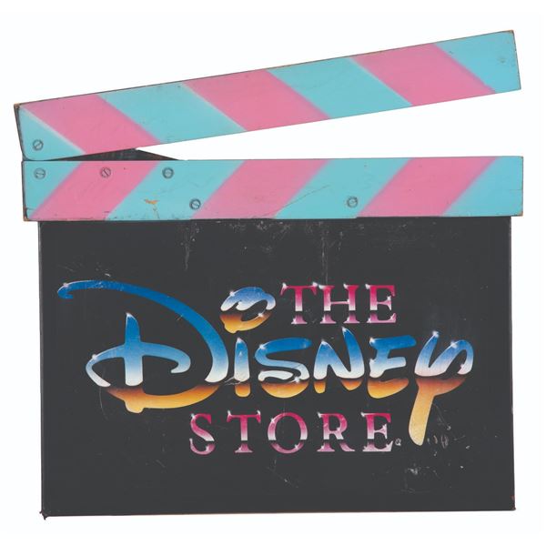 An Original Disney Store Clapboard Prop.