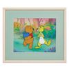 Image 1 : A  Production Cel of Winnie the Pooh And Rabbit.