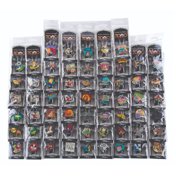 A Complete Disney Store Millennium Pin Set. - Van Eaton Galleries