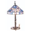 Image 3 : A Mickey And Minnie Stained Glass Lamp.