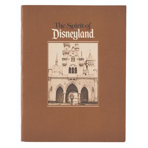 The Spirit of Disneyland 30th Anniversary Book.