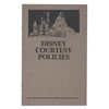 Image 1 : A Disneyland Courtesy Policies Booklet.