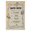 Image 1 : An Original Disneyland Date Nite Flier.