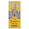 Image 1 : A "1956 Official Disneyland Road Map" by Richfield.