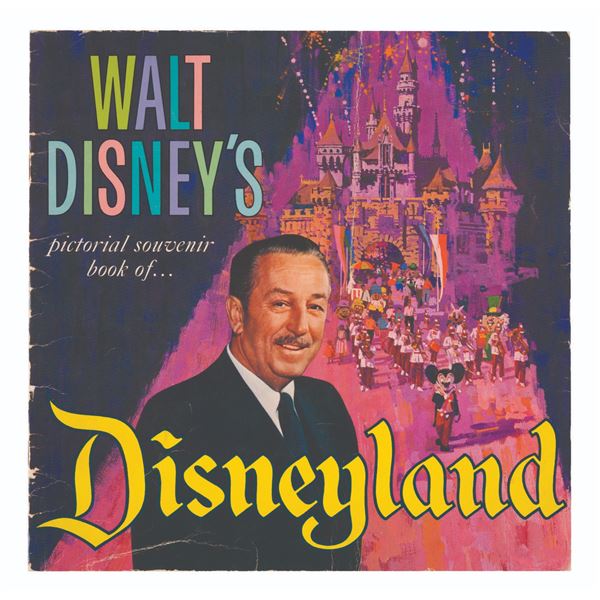 Walt Disney's Pictorial Souvenir Book of Disneyland.