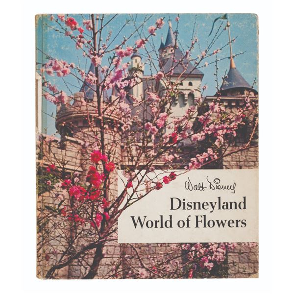 A Disneyland World of Flowers Book.