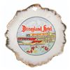 Image 1 : A Disneyland Hotel Souvenir Leaf Dish.