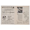 Image 4 : A Mickey Mouse Club Souvenir & Gourmet Menu.