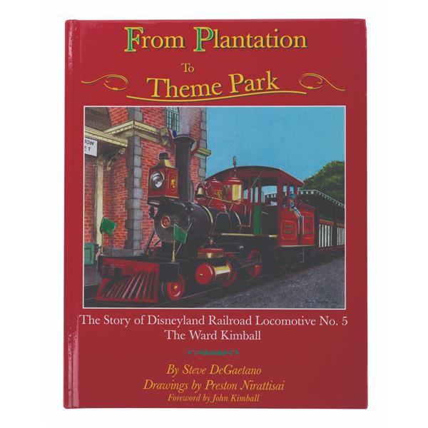 A Signed "From Plantation To Theme Park" Book.