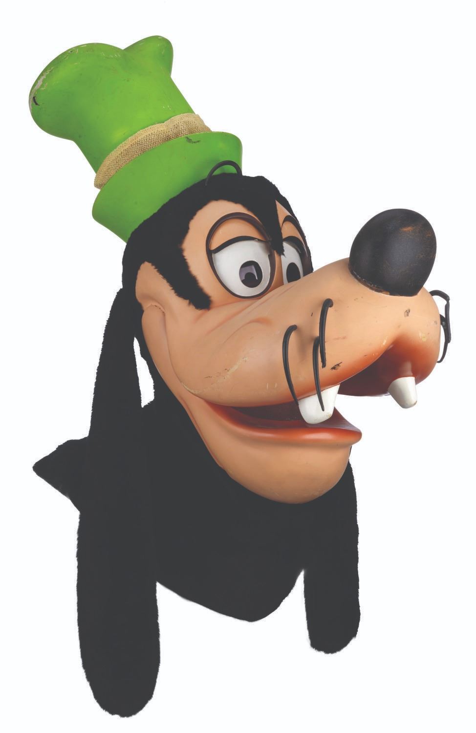 Goofy Front A Goofy Walk-Around Character Costume Head. - Van Eaton Galleries