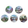 Image 1 : A Collection of Disneyland Souvenir Plates.