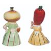 Image 2 : A Pair of Disneyland Vegetable Salt and Pepper Shakers.