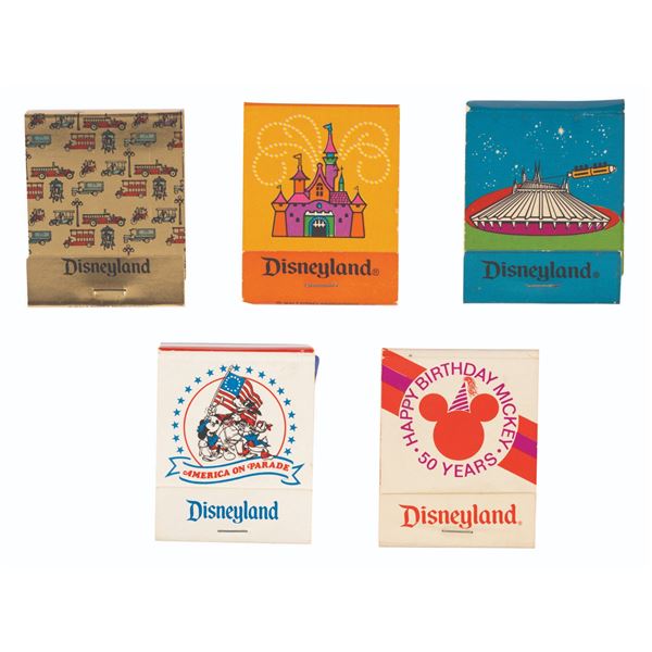 A Collection of Disneyland Matchbooks.