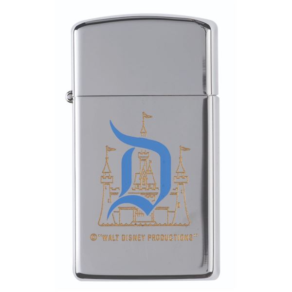 A Disneyland Souvenir Zippo Lighter.